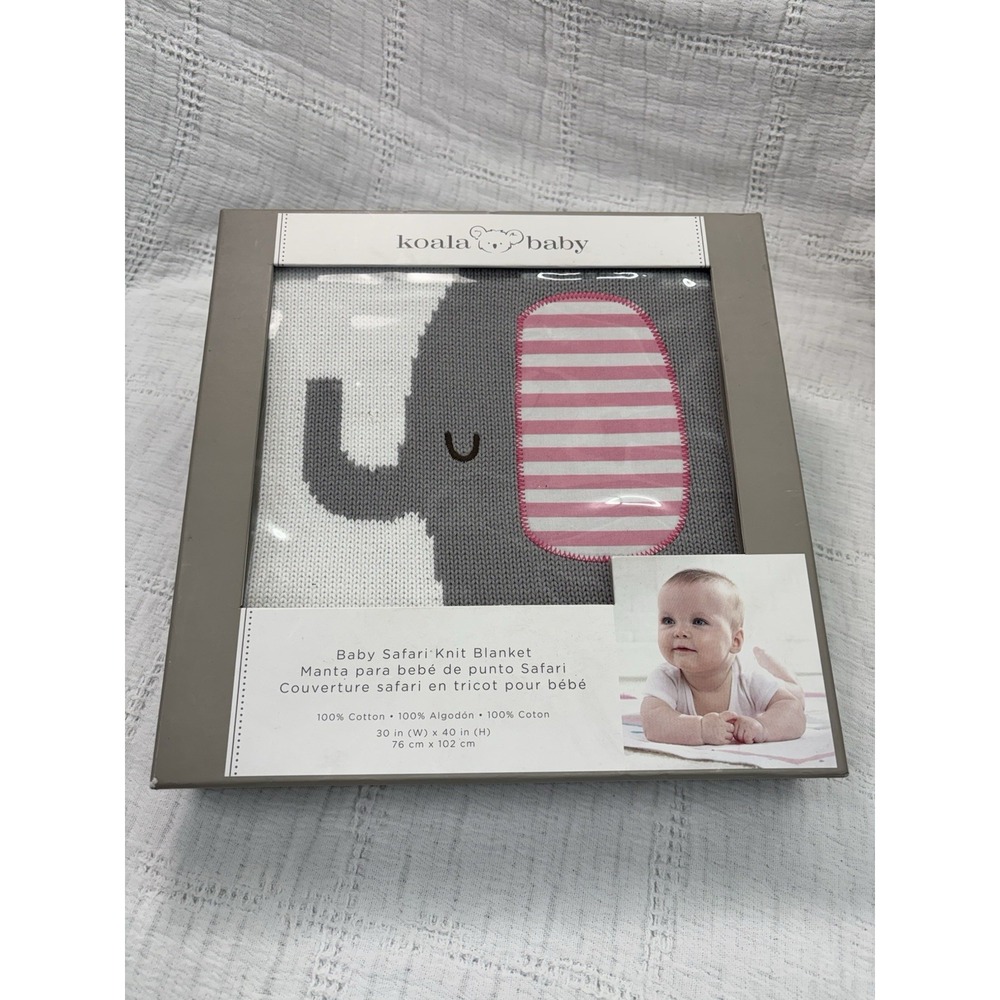 NEW Koala Baby Safari Knit Blanket